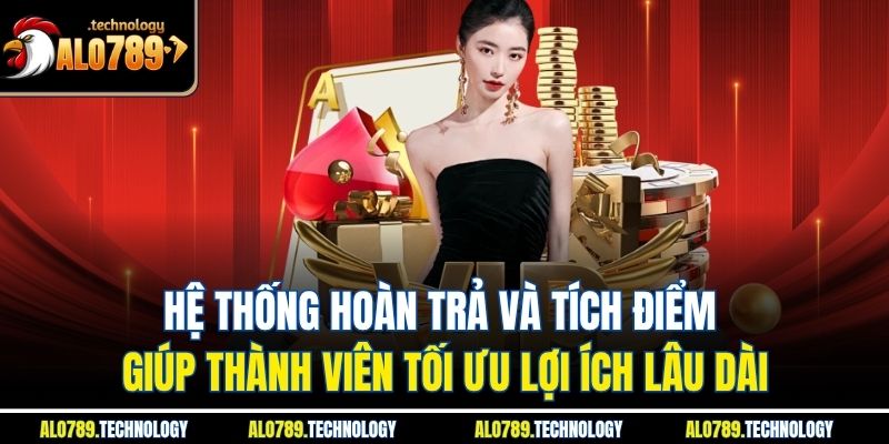 Nhận Khuyến Mãi Alo789 – Cơ Hội Vàng Từ Nhà Cái Uy Tín 3 Hệ thống hoàn trả và tích điểm giúp thành viên tối ưu lợi ích lâu dài